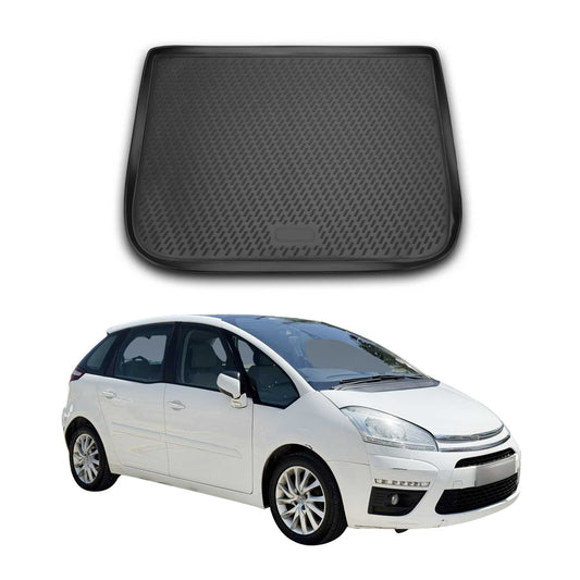 Covoraș portbagaj/tapițerie portbagaj pentru Citroen C4 Picasso 2006-2013, cauciuc TPE
