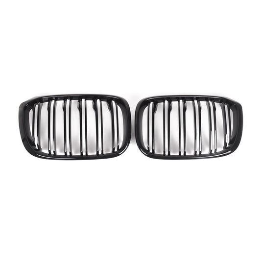 2018-2024 BMW X4 G02 Nieren Grill Kühlergrill Schwarz Glanz