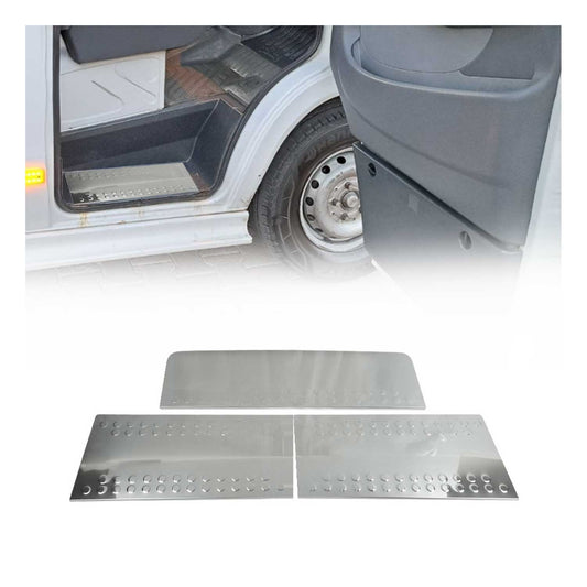 Ornamente prag ușă pentru Mercedes Sprinter W901 1995-2006, oțel inoxidabil, 3x