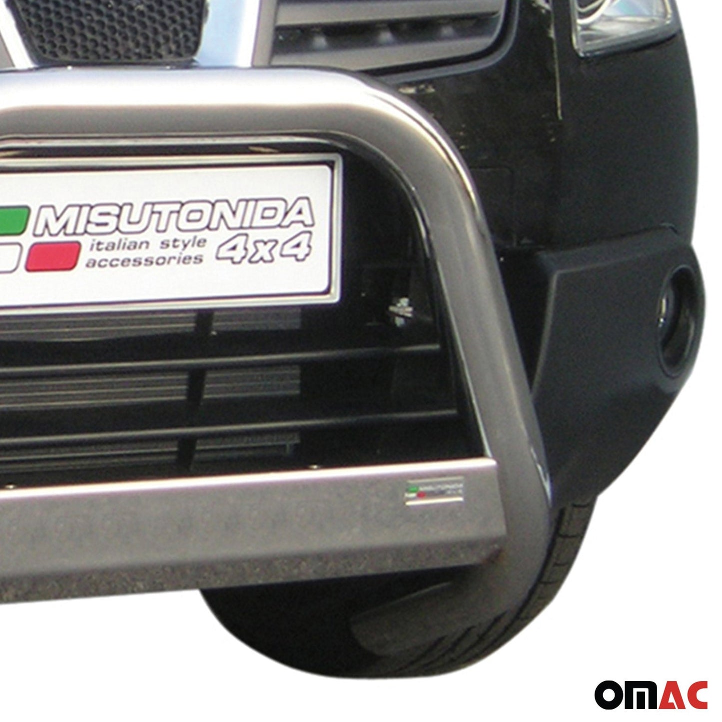 Frontbügel Frontschutzbügel für Nissan Qashqai 2007-2010 ø63mm Stahl Silber