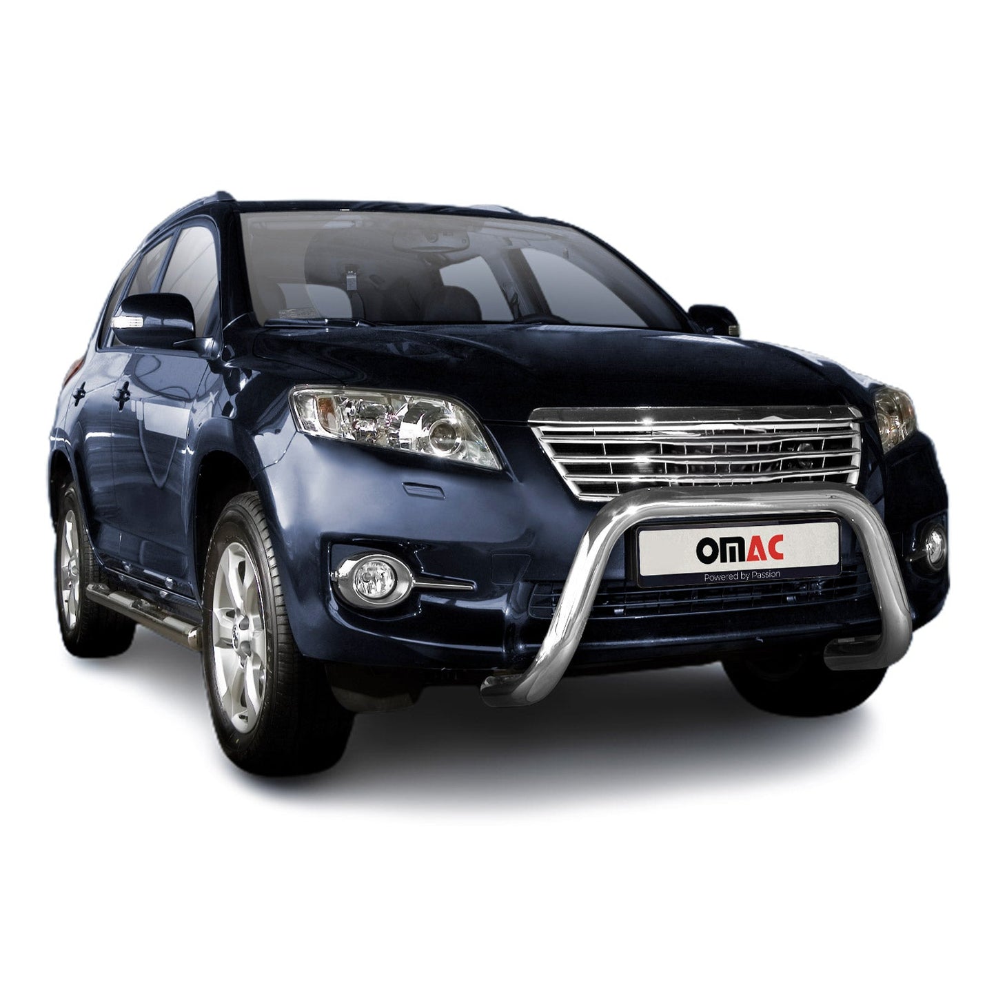 Stahl Frontbügel Frontschutzbügel für Toyota RAV4 2010-2013 mit ABE Silber