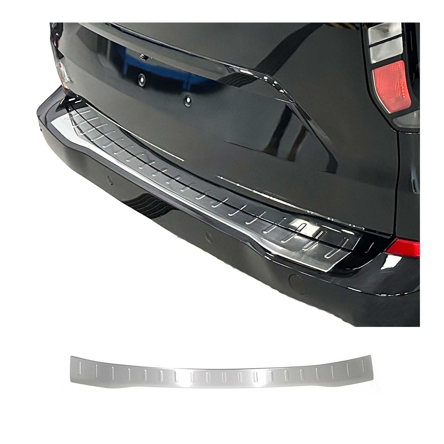 Ladekantenschutz für Volkswagen Transporter T7 2024-2025 Edelstahl Gebürstet 1x