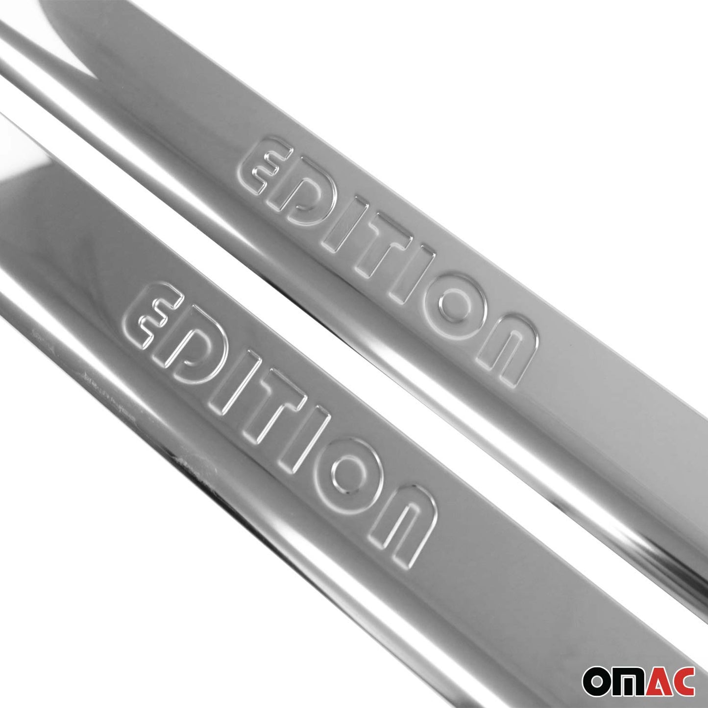 Ornamente prag uși pentru VW Tiguan / Allspace 2016-2024, cromate, 2x