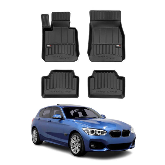 2011-2019 BMW 1er F20 Fußmatten TPE Schwarz 4 tlg