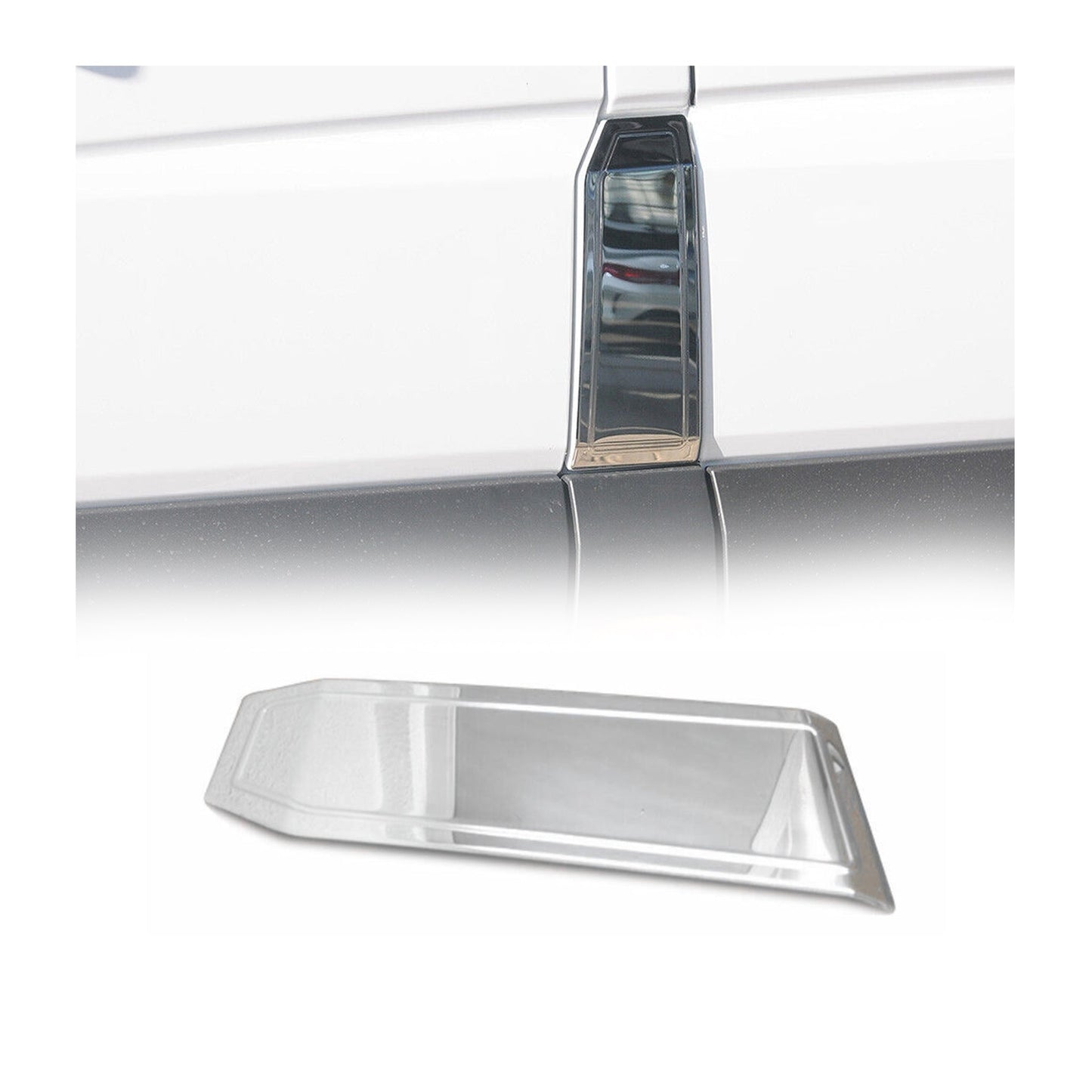 Tankdeckel Blenden Tankklappe für Mercedes Sprinter W906 2006-2018 Stahl Chrom