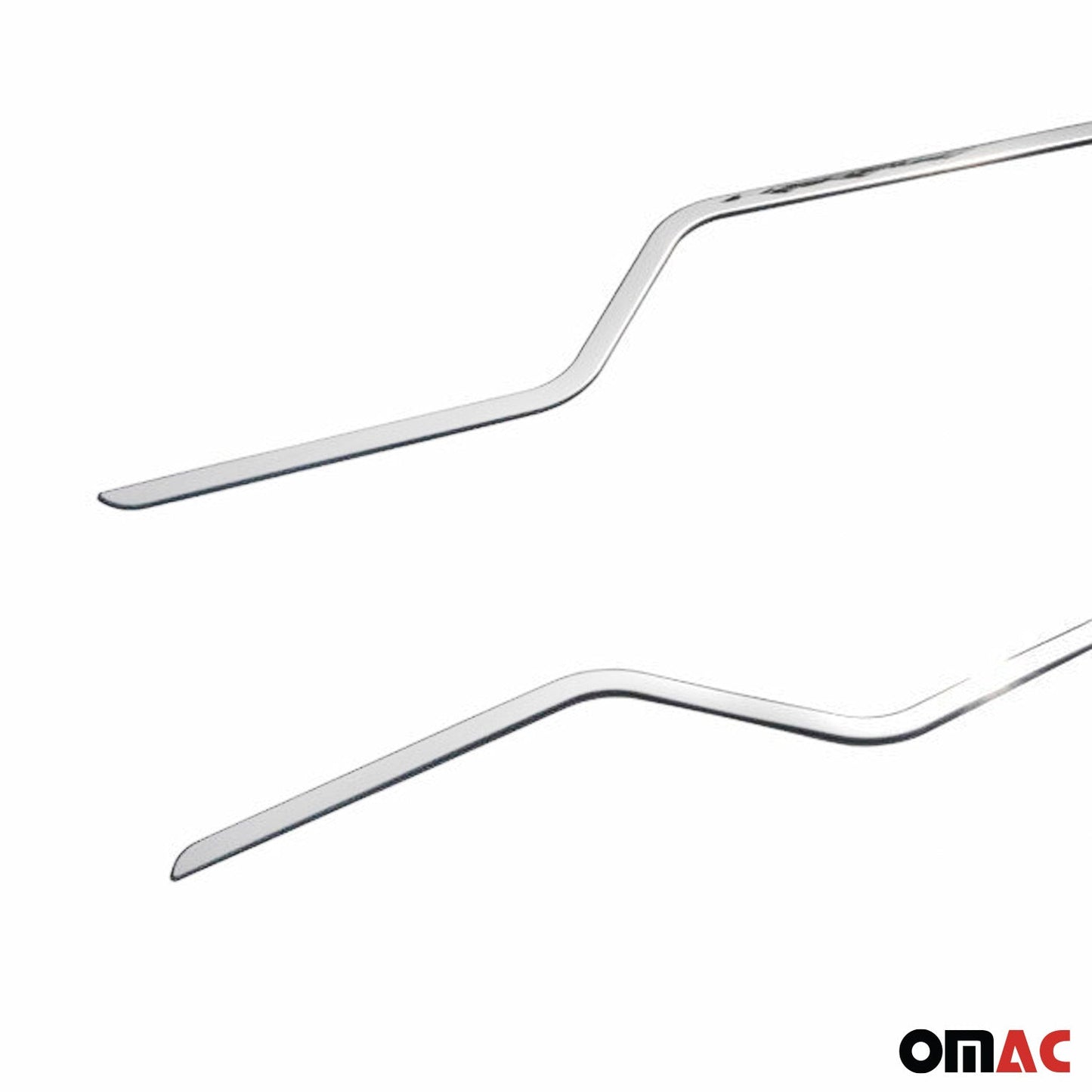 Benzi decorative pentru geamuri Ford Transit 2000-2014, oțel inoxidabil cromat, 2 bucăți