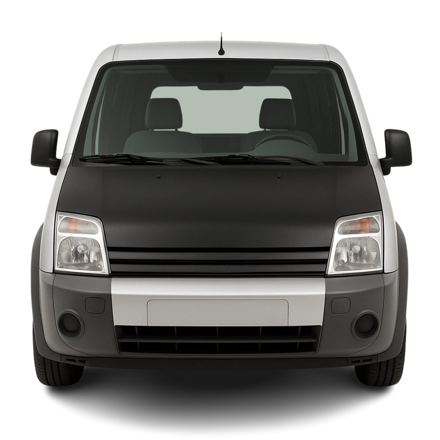 Protecție capotă anti-ciobituri pentru Ford Transit Connect 2002-14, neagră