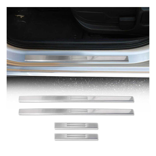 Ornamente prag ușă pentru Mercedes ML Class W163 1998-2005, cromate, 4x