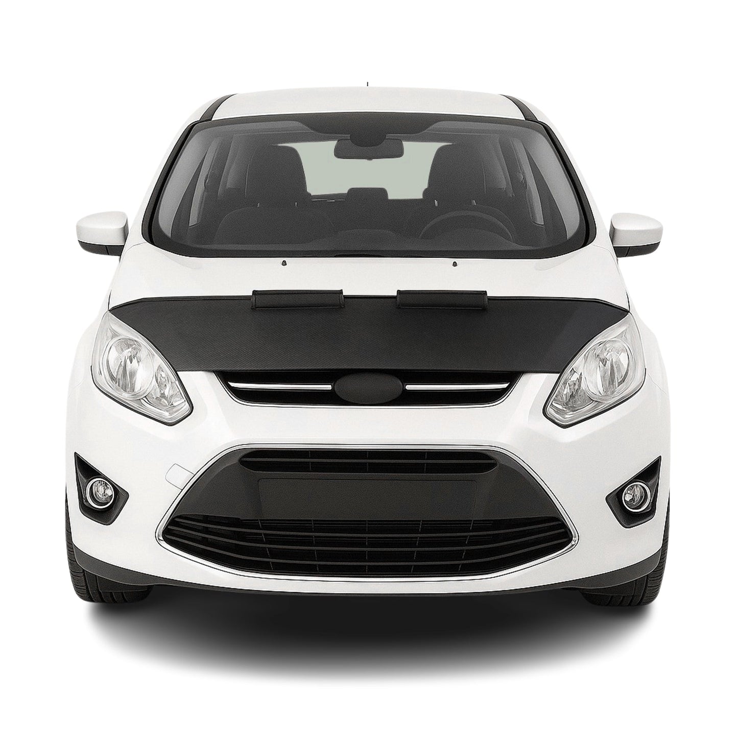 Haubenbra Steinschlagschutz für Ford C-Max / Grand C-Max 2015-2019 Carbon Halb