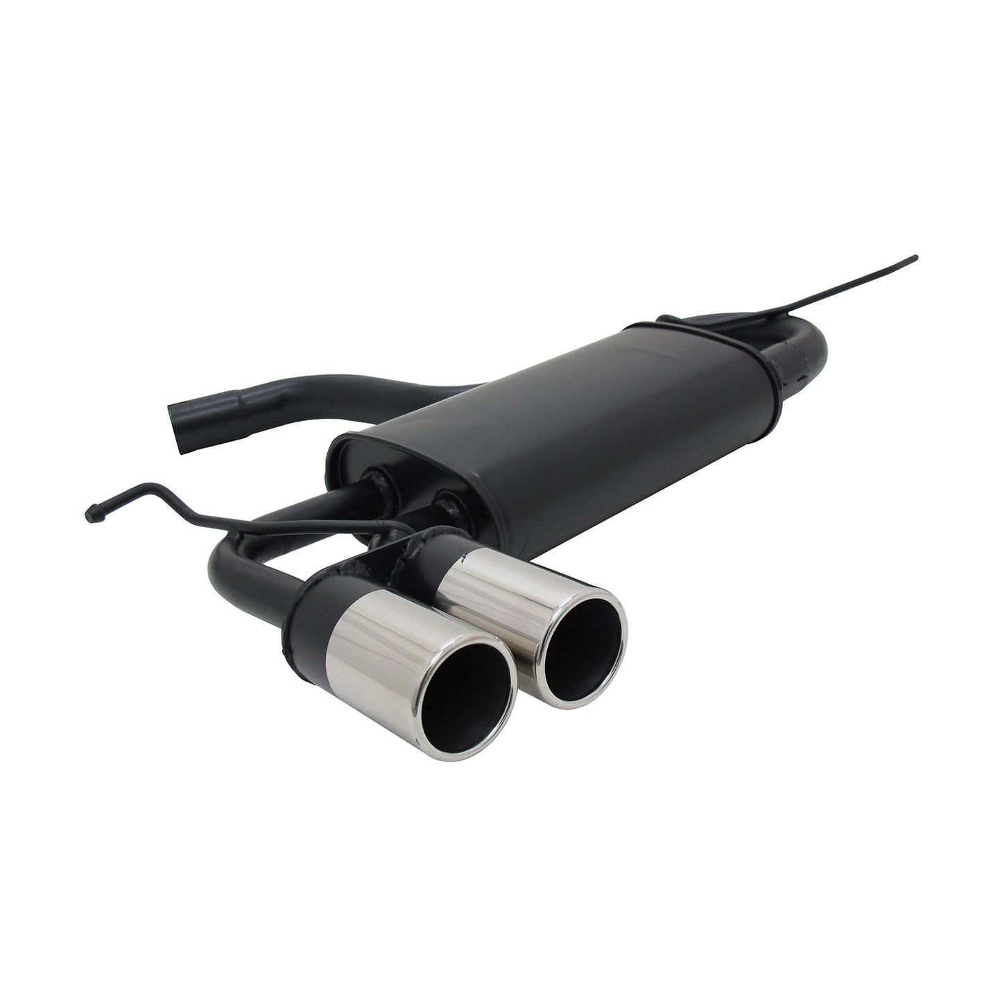 Novus Sportauspuff für Audi A3 / VW Golf 5 / VW Golf 6 / VW Scirocco 2x76mm