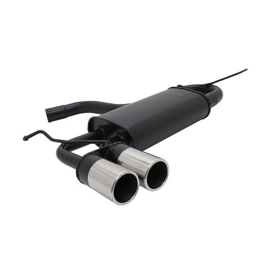Novus Sportauspuff für Audi A3 / VW Golf 5 / VW Golf 6 / VW Scirocco 2x76mm
