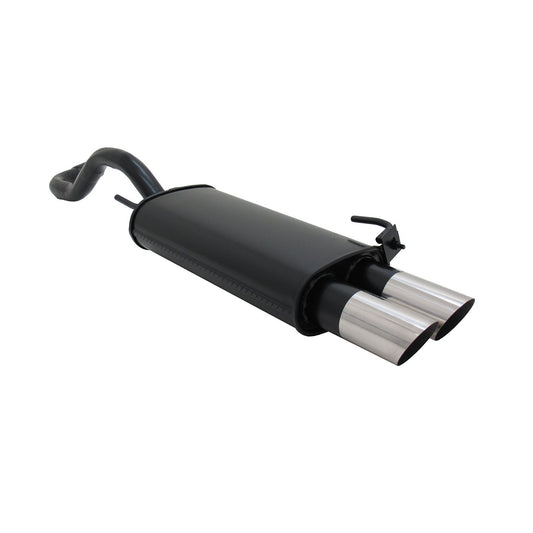 Novus Sportauspuff für VW Polo 4 6N / 6N2 2x76 MS-Design Endschalldämpfer  ABE