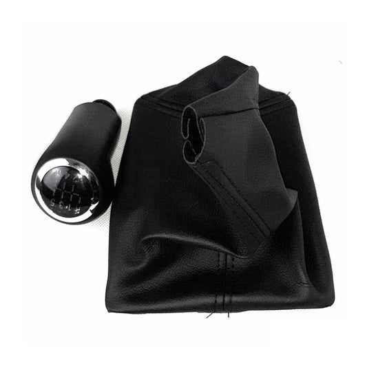 Schaltknauf Schaltknopf für Opel Astra H 2004-2010 6 Gang Kunstleder Schwarz