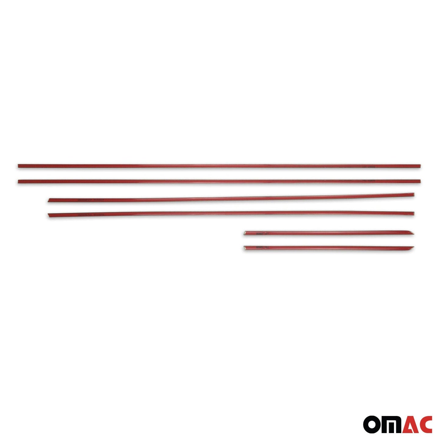 Benzi decorative pentru geamuri Kia Sorento 2009-2014, oțel inoxidabil cromat, 6 bucăți