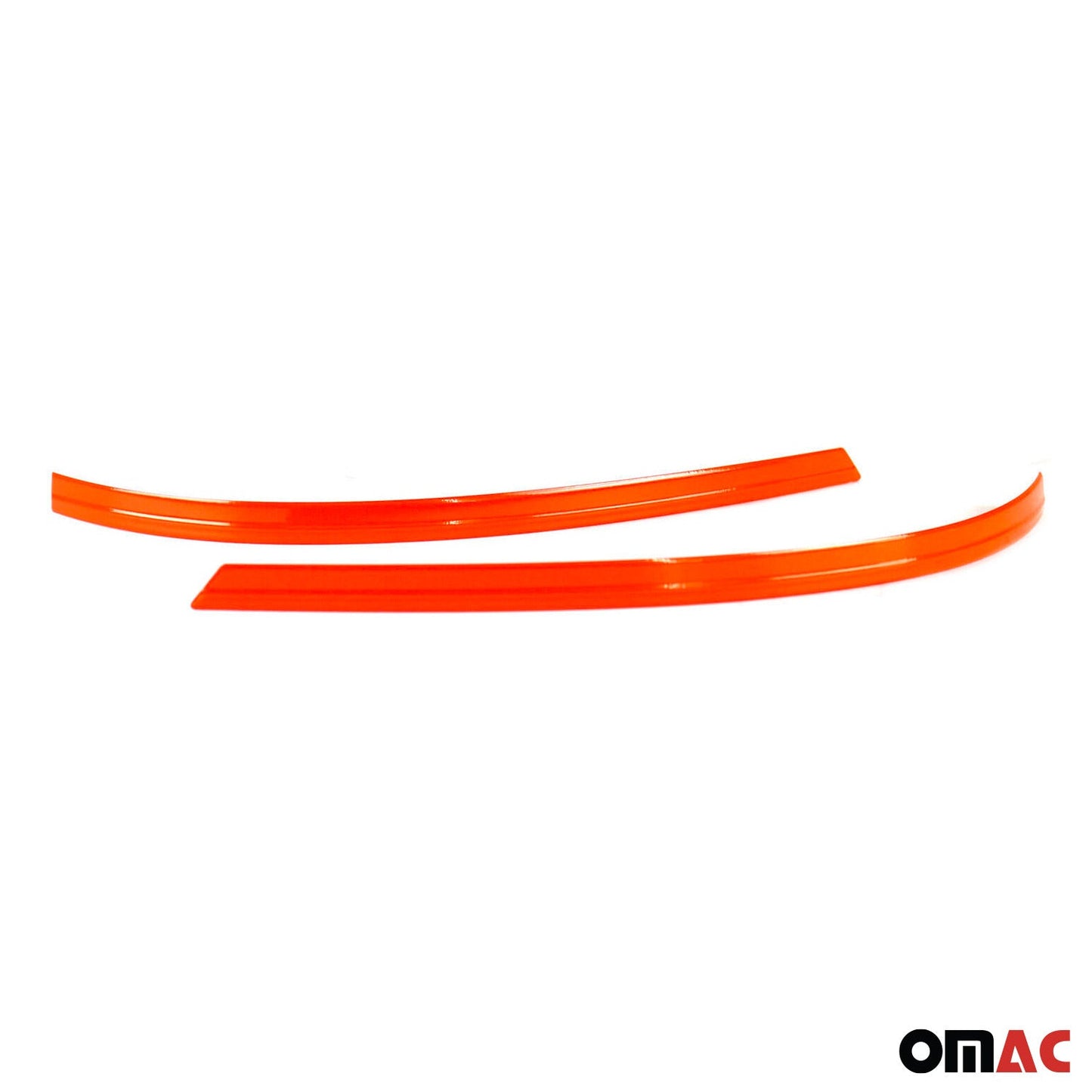 Set 2 capace oglinzi sport portocalii din oțel inoxidabil pentru VW Transporter T5 2010-2015