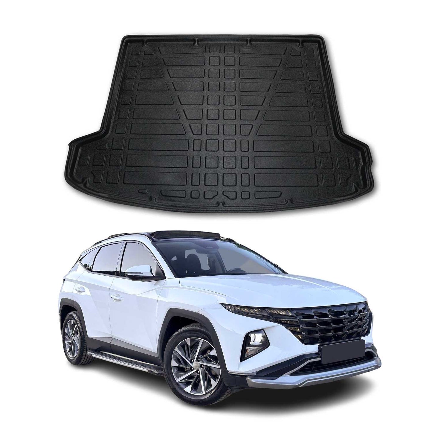 Kofferraumwanne Laderaumwanne für Hyundai Tucson NX4 2021-2025 Elite Plus Gummi