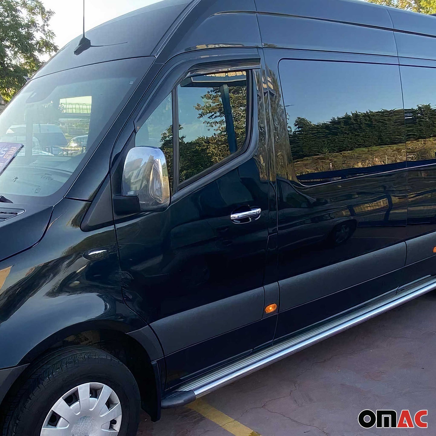 Capac mâner ușă cromat pentru Mercedes Sprinter 2018-2025 5 uși H1 oțel inoxidabil 10x