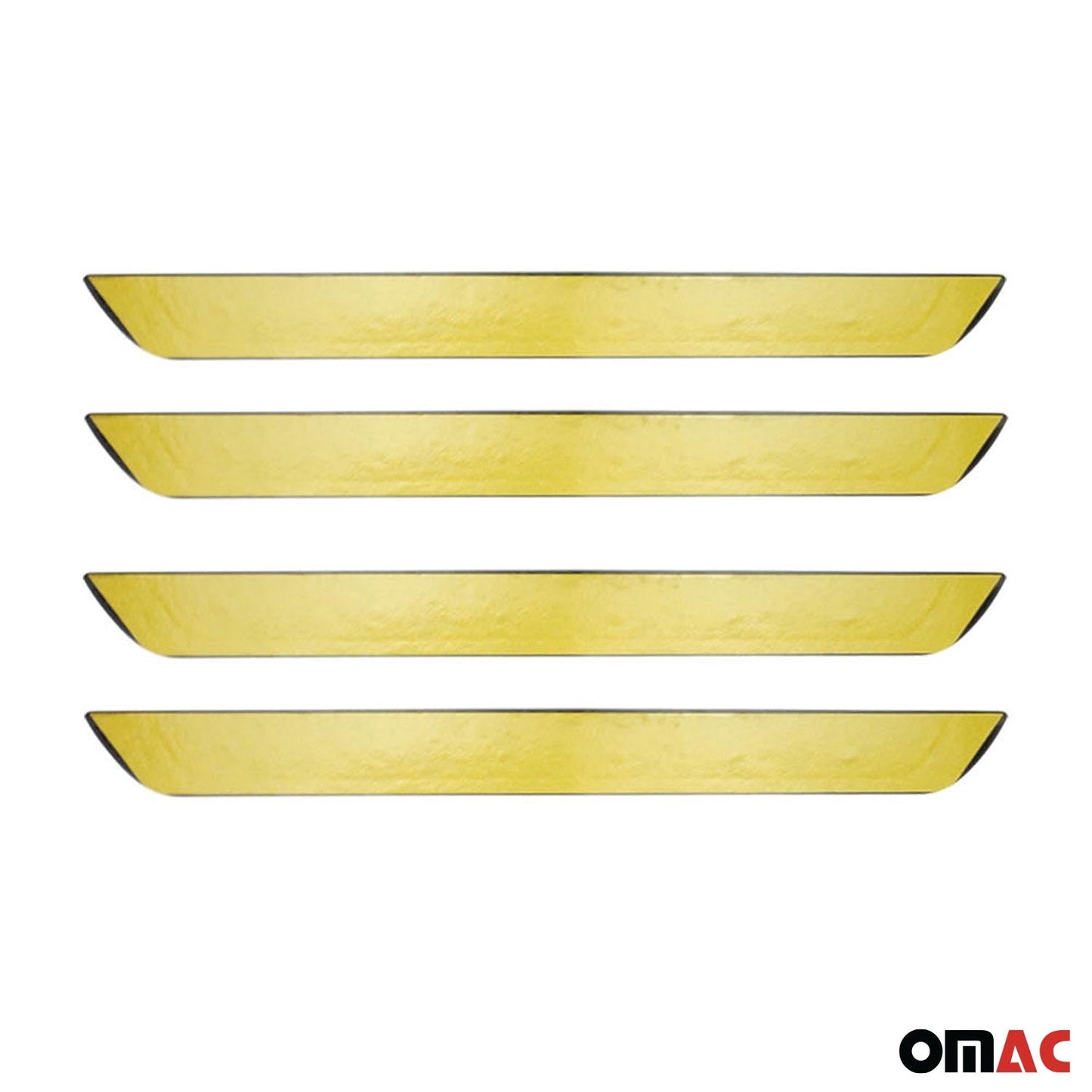 Ornamente prag uși pentru Kia Carens, oțel inoxidabil, argintiu, set 4 piese