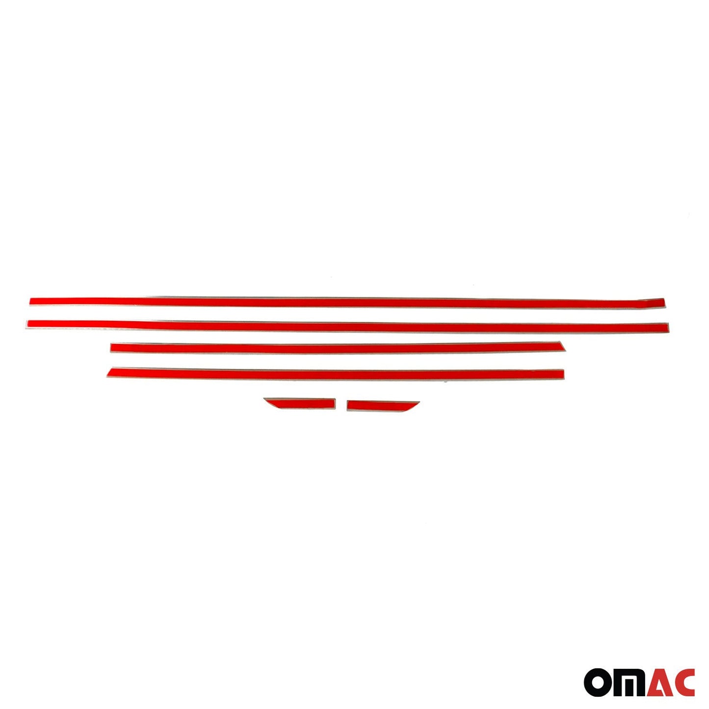 Seitentürleiste Türleisten Türschutzleiste für Audi A6 C7 2011-2018 Edelstahl 6x