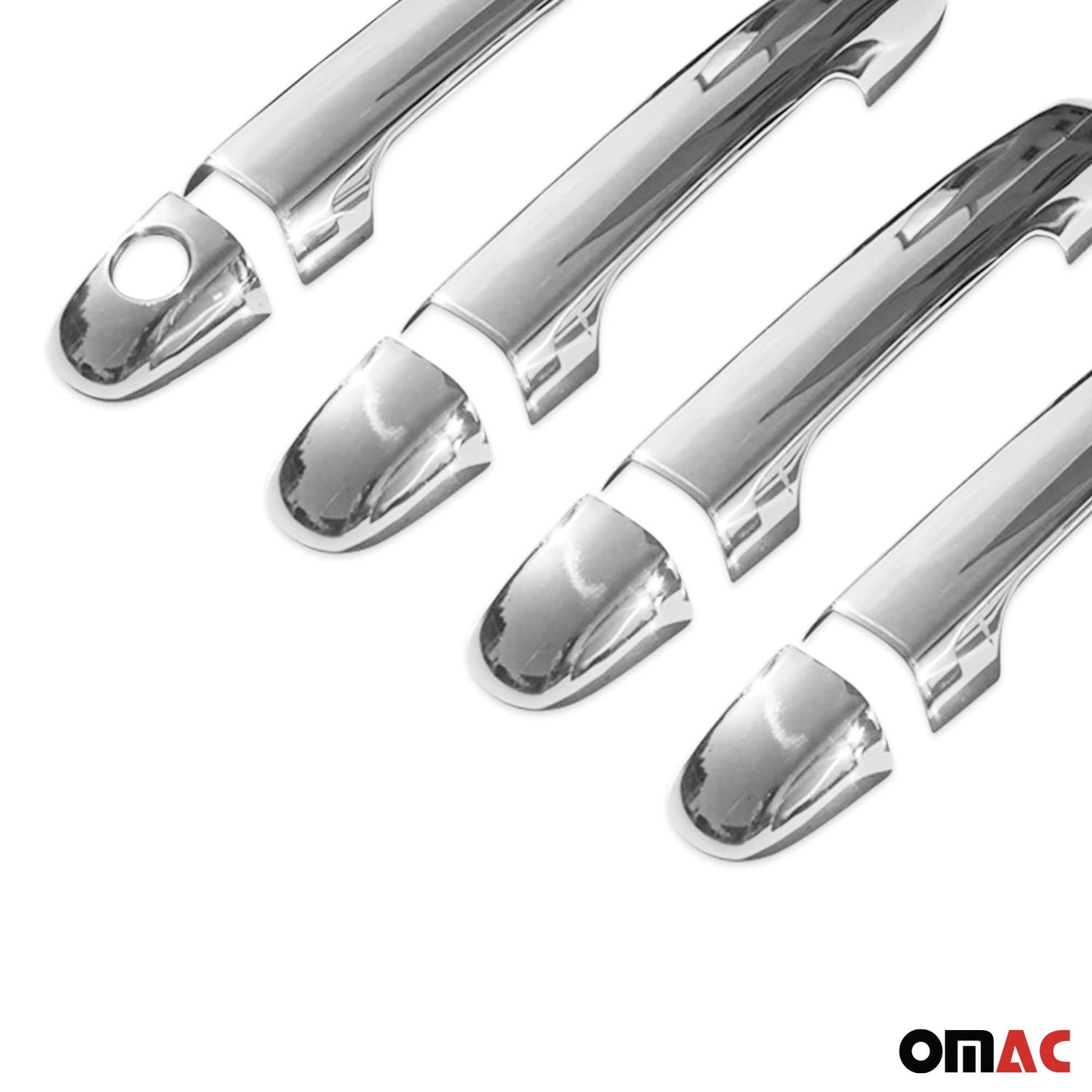 Türgriff Blende Türgriffkappen für Kia Ceed 2006-2012 4-Tür Edelstahl Silber 4x