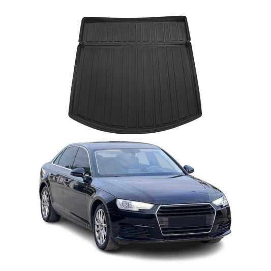 Kofferraumwanne Laderaumwanne für Audi A4 S4 B9 Limo 2015-2025 Gummi TPE
