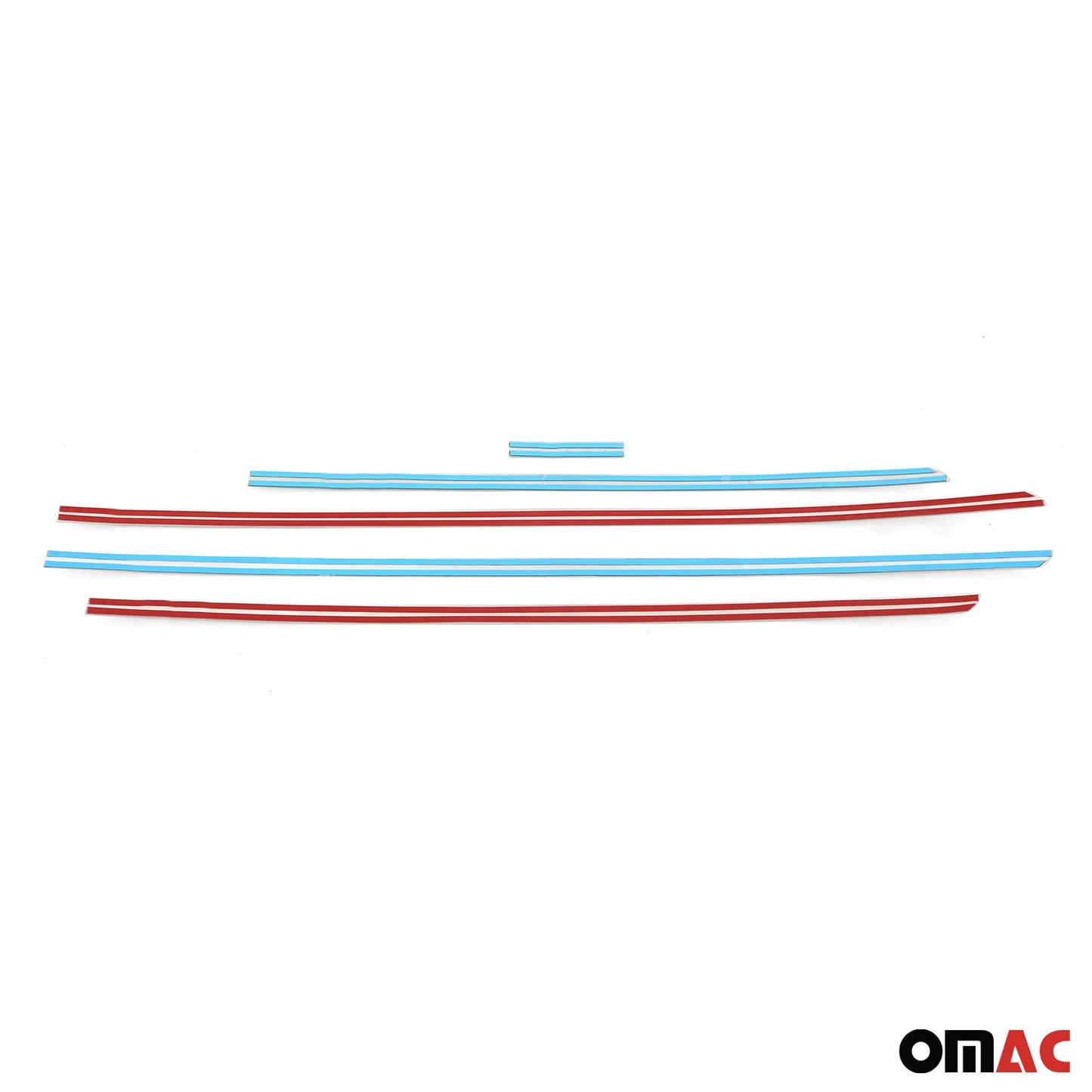 Seitentürleiste Türleiste für Ford Transit Tourneo Custom 2023-2025 Edelstahl 5x