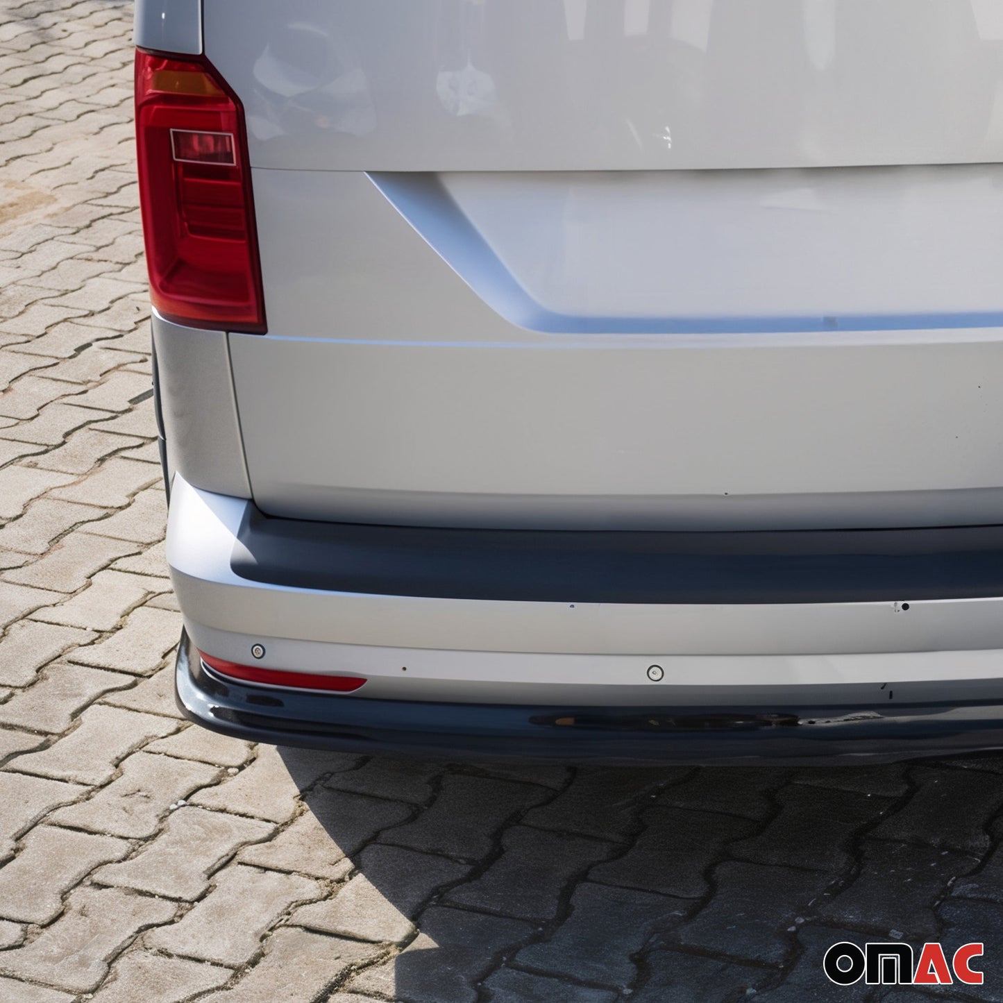 Difuzor spate pentru bara de protecție spate pentru VW Caddy 2015-2020 ABS negru 1 buc.