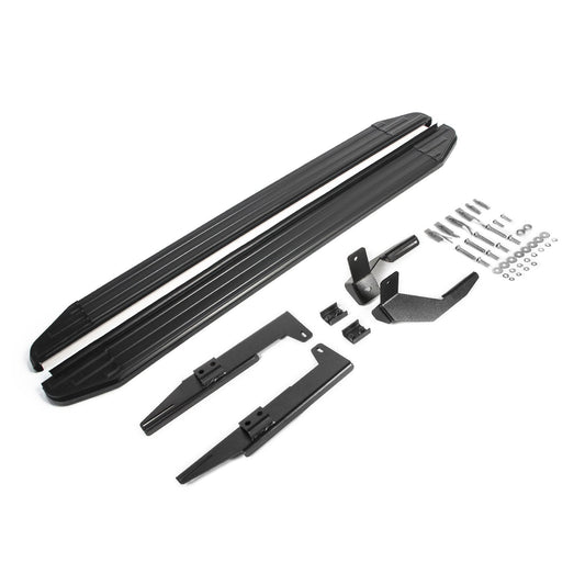 Trittbretter Seitenschweller für Suzuki SX4 2015-2025 ABE Schwarz Alu