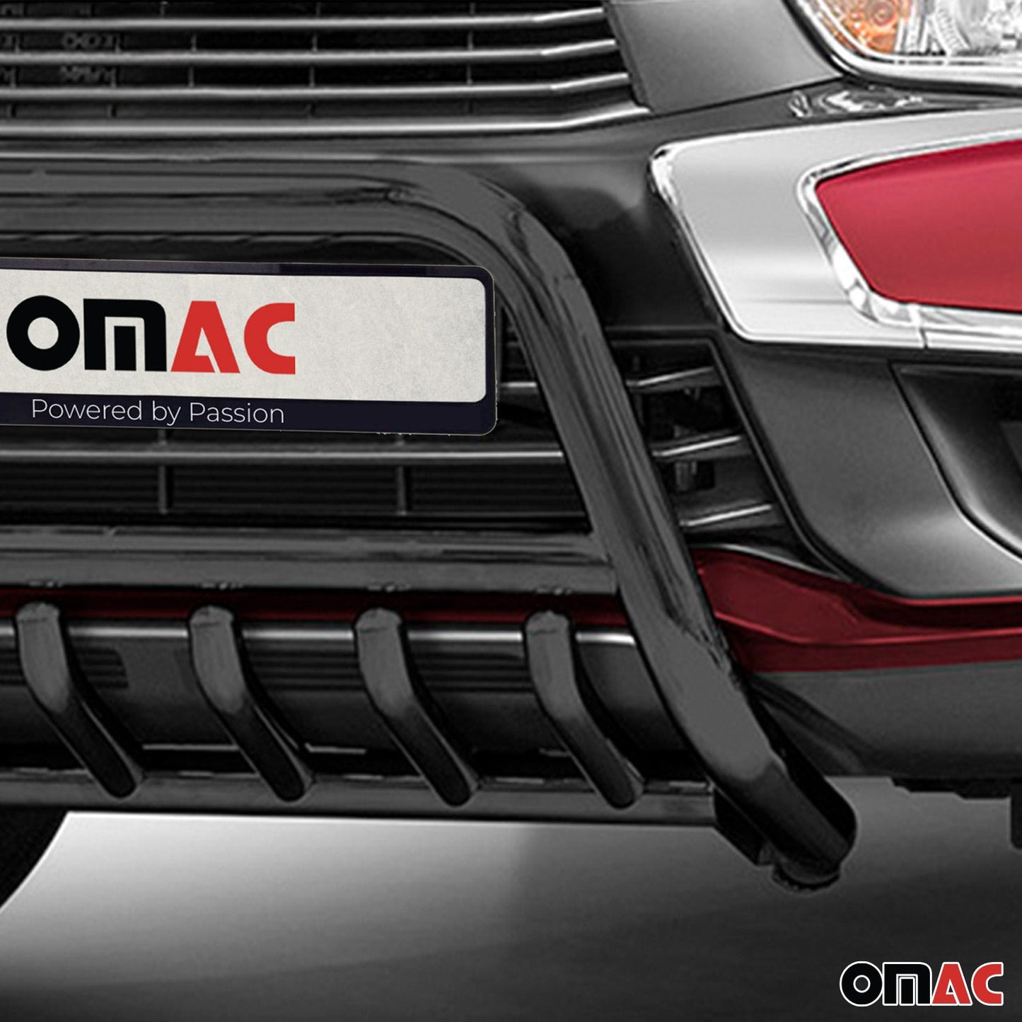 Bară de protecție față pentru Mitsubishi ASX 2017-2022 cu ABE (omologare de tip germană) Negru oțel