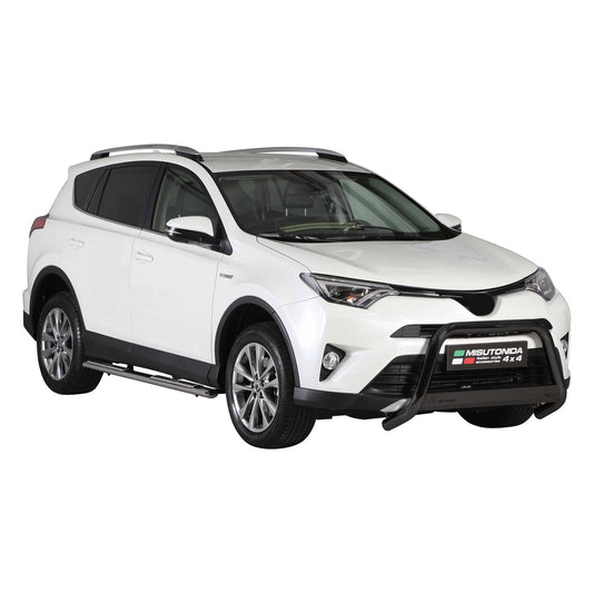 Bară de protecție/buton față pentru Toyota RAV4 Hybrid One 2016-2018 ø63 Negru