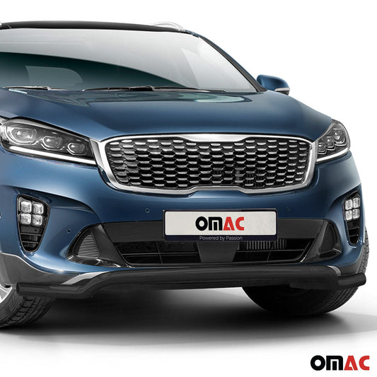 Bară de protecție față pentru Kia Sorento 2018-2025 cu ABE (omologare de tip germană) Negru oțel