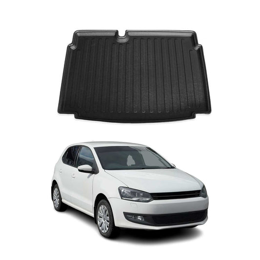 Protecție portbagaj/căptușeală bagaje pentru VW Polo 2009-2014 hatchback 5 uși, cauciuc TPE