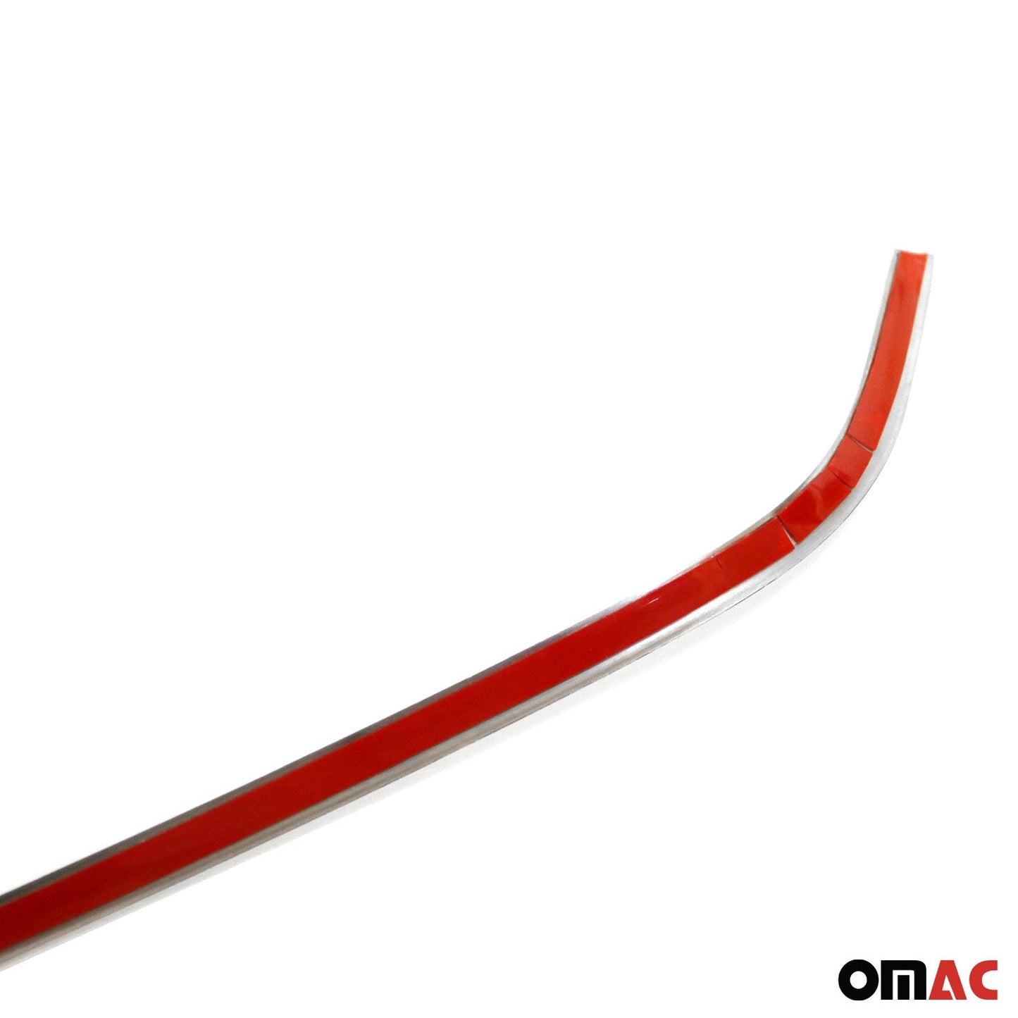 Benzi decorative grilă auto pentru Kia Rio hatchback 2011-2017, crom-argintiu