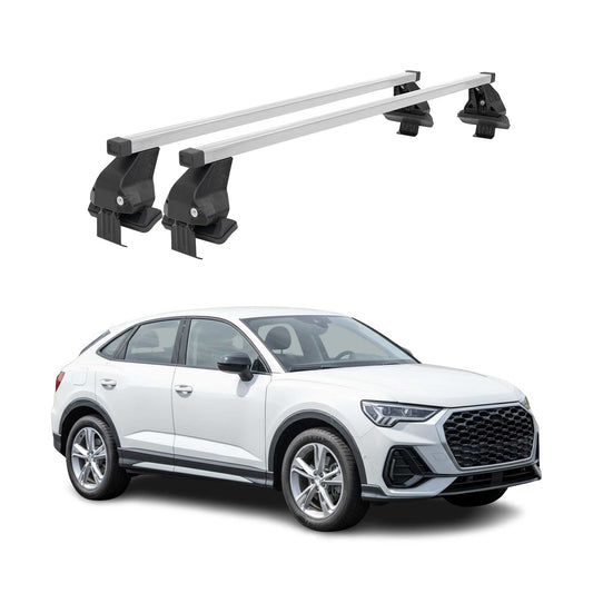 Menabo Dachträger Grundtäger für Audi Q3 F3 Sportback 2019-2025 50kg Silber 2x