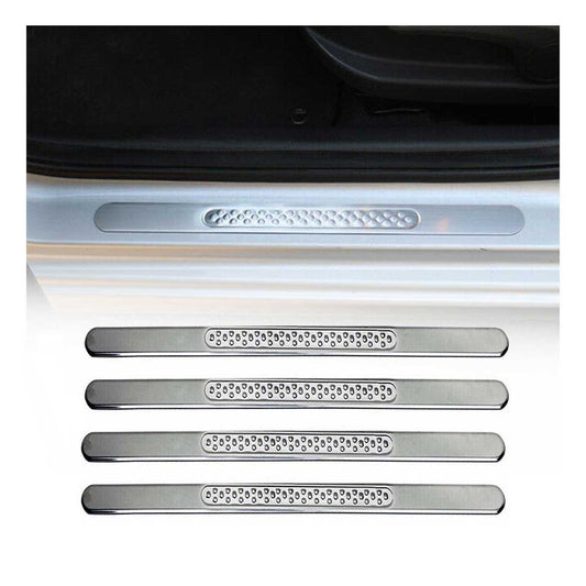 Ornamente prag uși pentru VW Golf 2003-2009, oțel inoxidabil, argintiu, set 2 piese