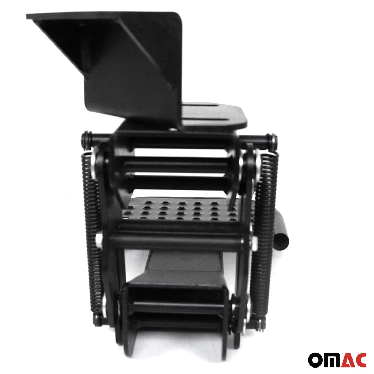 Treaptă spate, pliabilă pentru Toyota Hilux 2005-2015, metalică, neagră