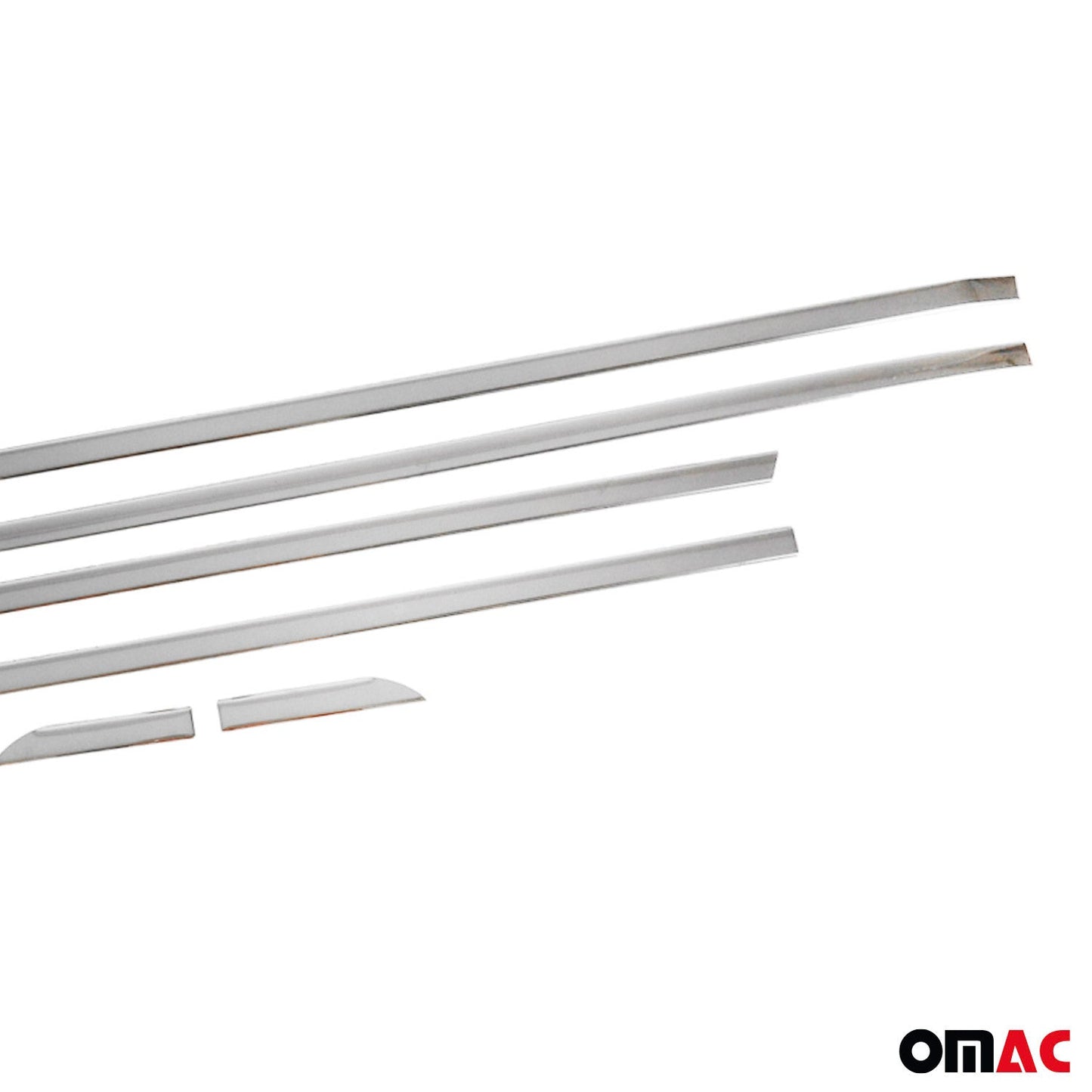 Seitentürleiste Türleisten Türschutzleiste für Audi A6 C7 2011-2018 Edelstahl 6x