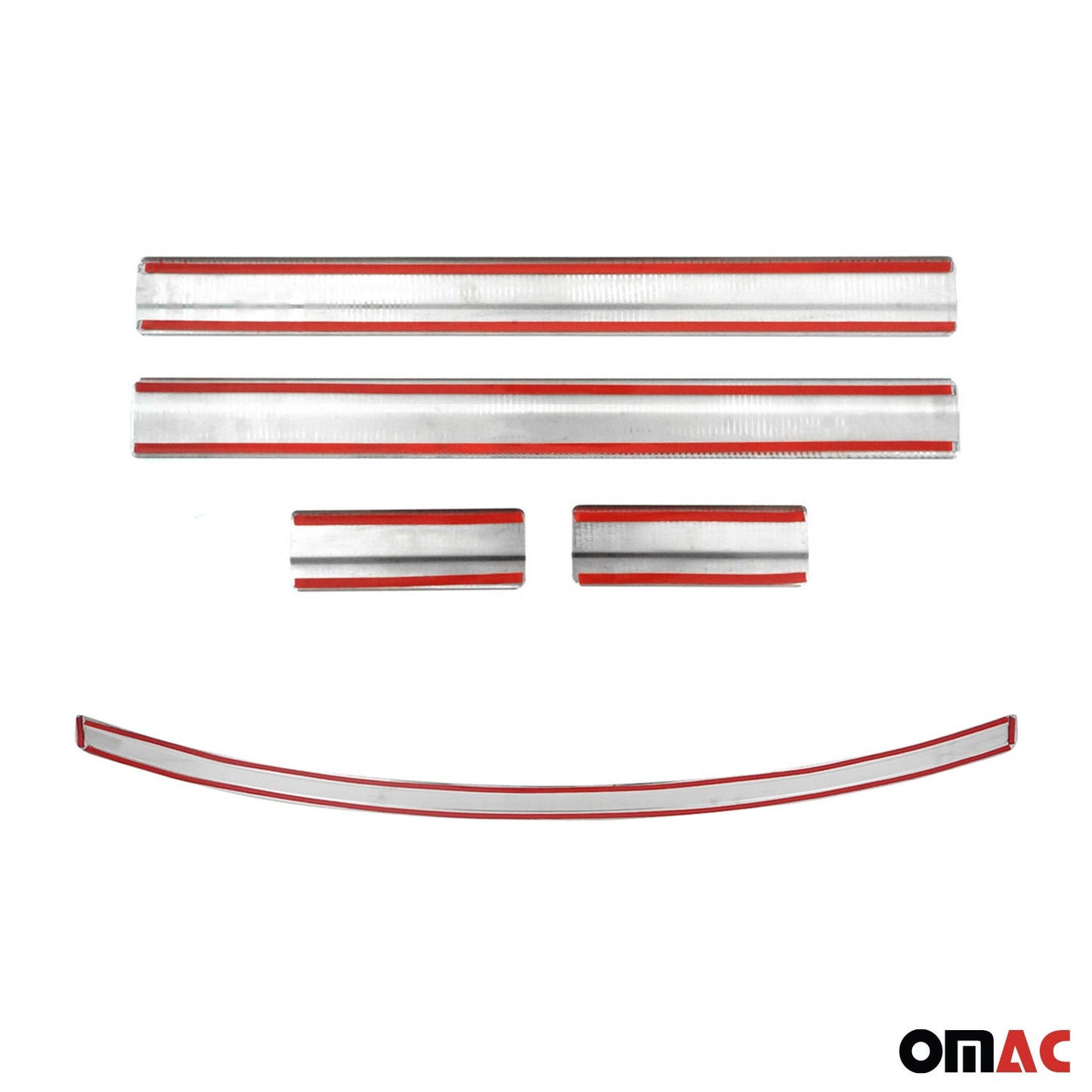 Protecții prag portieră, set protecții prag portieră pentru Nissan Qashqai J10 2006-2014, cromate, 5x