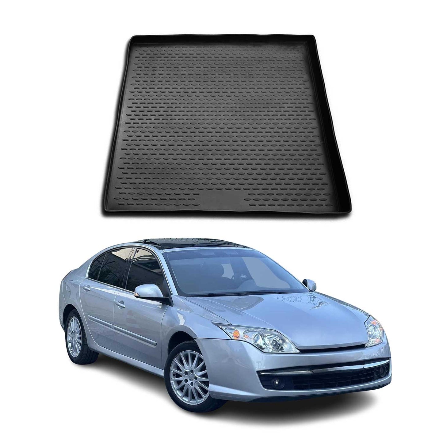 Kofferraummatte Kofferraumwanne für Renault Laguna Estate 2007-2015 Gummi TPE