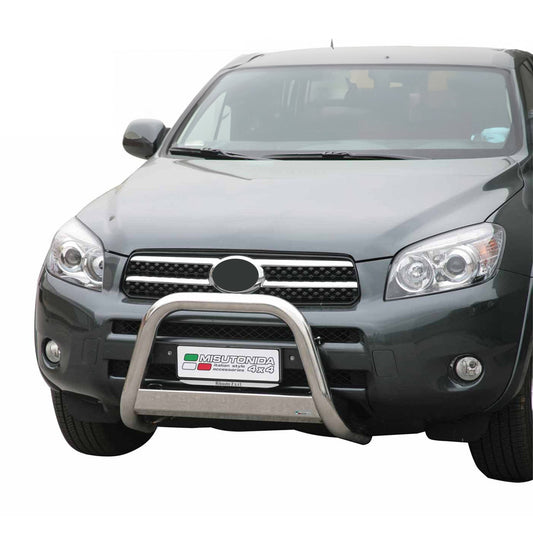 Bară de protecție/buton față pentru Toyota RAV4 XA30 2006-2009 ø63mm oțel argintiu