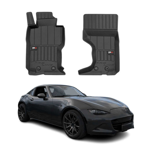 2015-2025 Mazda MX-5 Fußmatten TPE Schwarz 2 tlg