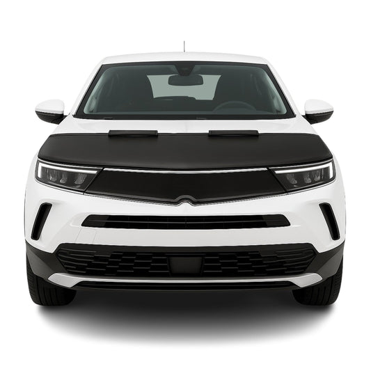 Protecție capotă anti-ciobituri pentru Opel Mokka 2020-2025, jumătate neagră