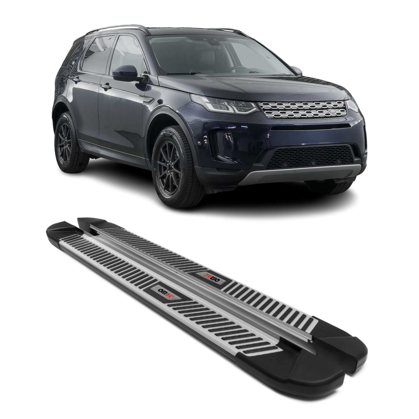 Trittbretter Seitenbretter für Land Rover Discovery Sport L550 2014-2020 Schwarz