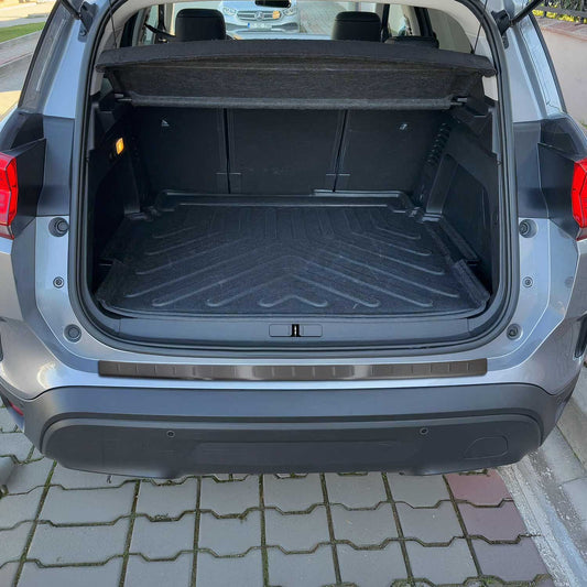 Protecție prag bara de protecție pentru Citroen C5 Aircross 2018-2025, finisaj închis periat