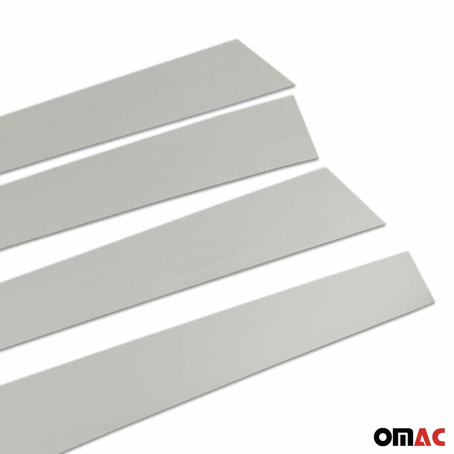 B-Säule Türsäulen Verkleidung für Toyota Corolla 2019-2025 Limo Edelstahl Silber