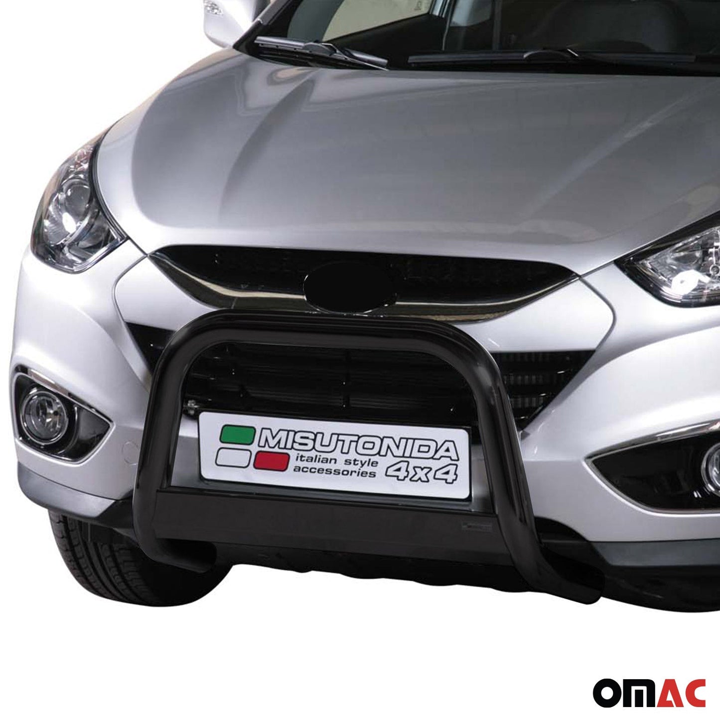 Frontbügel Frontschutzbügel für Hyundai ix35 2009-2015 ø63mm Stahl Schwarz