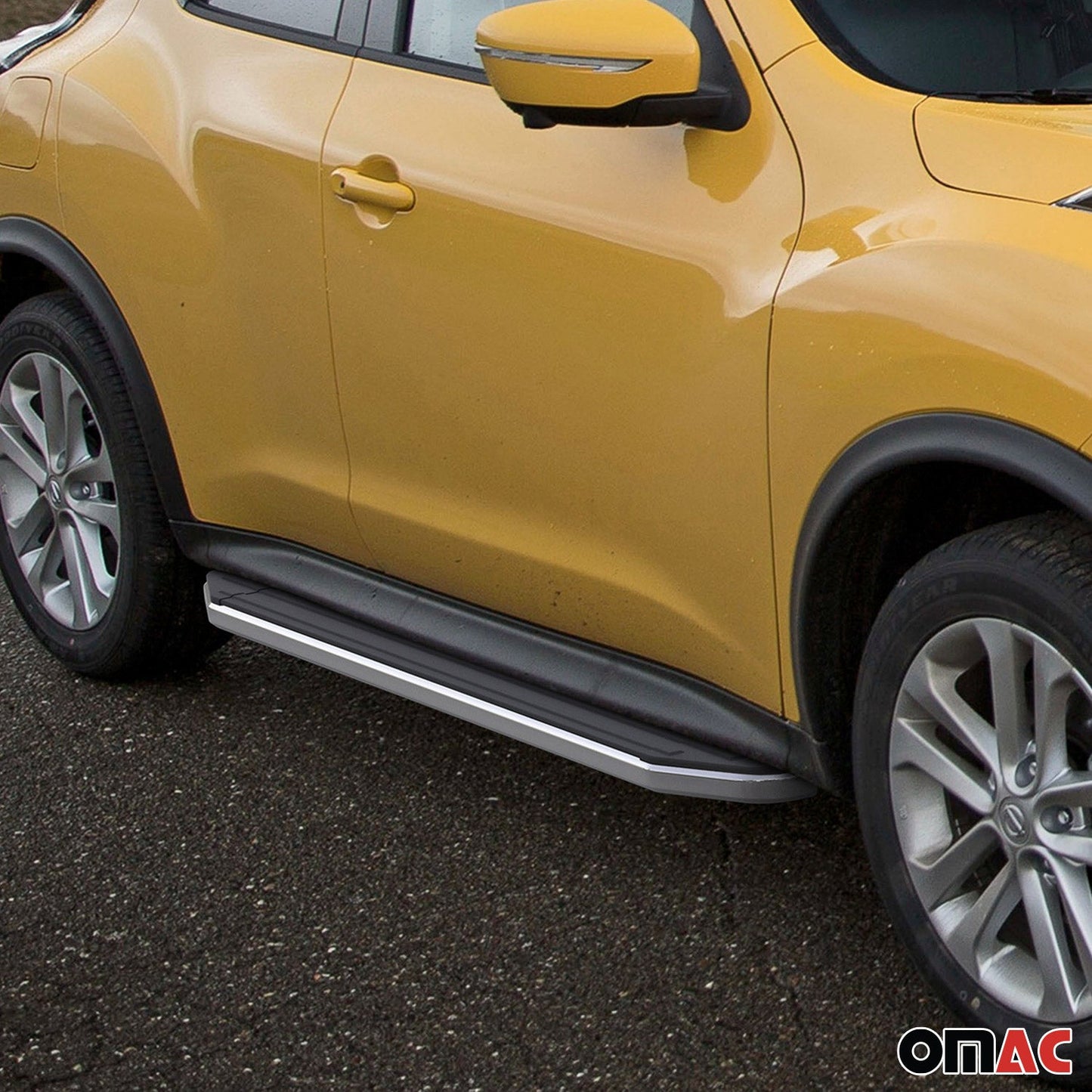 Trittbretter Seitenschweller für Nissan Juke 2010-2016 ABE Alu