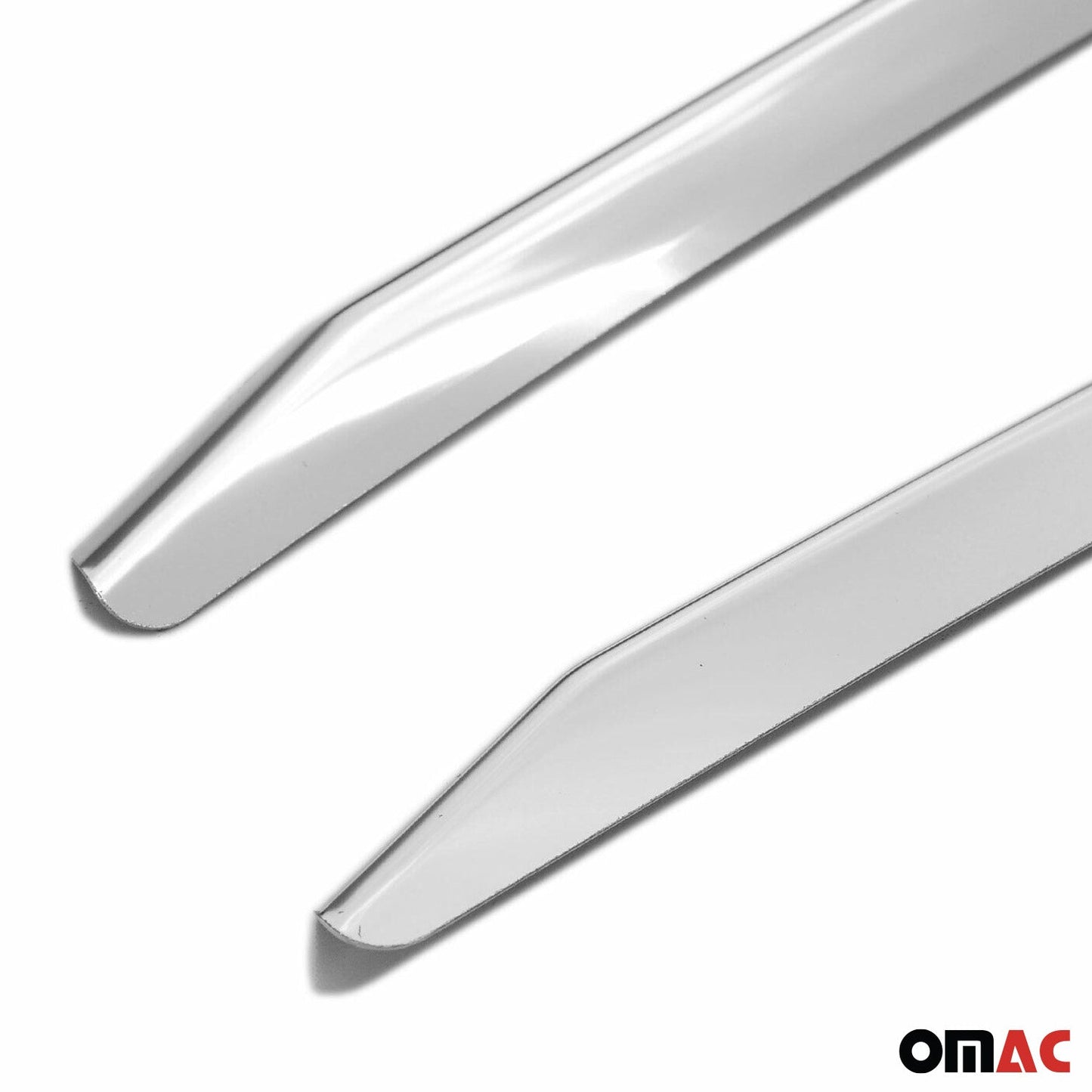 Benzi grilă radiator pentru Fiat Ducato 2014-2025, oțel inoxidabil, argintiu, set 3 piese