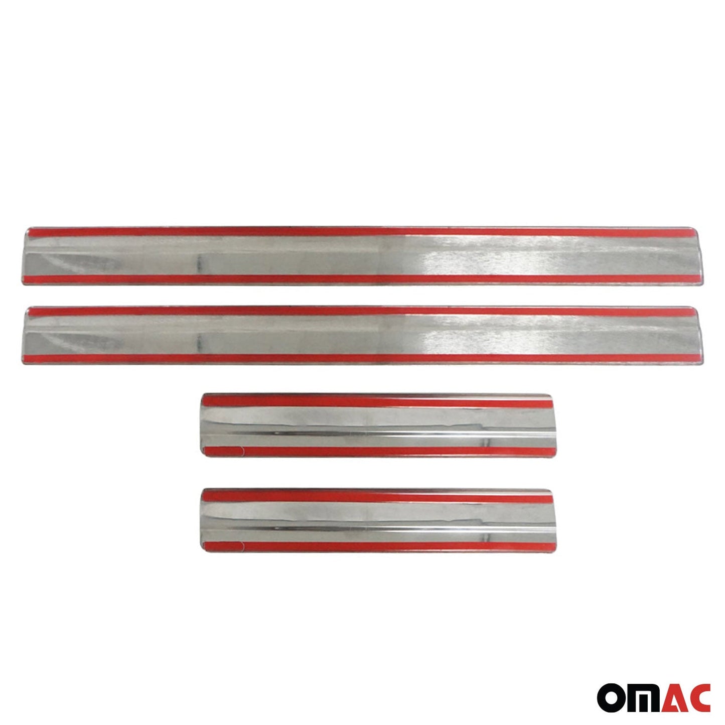 Protecții prag ușă pentru Nissan X-Trail T32 2016-2025, oțel inoxidabil, 4x