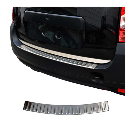 Ladekantenschutz Stoßstangenschutz für Dacia Duster 2010-2017 Chrom Silber